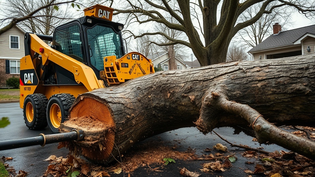ArborClear Tree Shear Attachment: Emergency Tree Services After a Storm