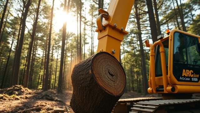 ArborClear Tree Shear Attachment: Professional vs DIY Cost Analysis for Large Tree Removal