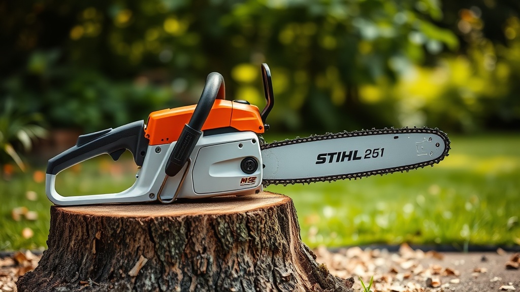 Choosing the Right Chainsaw for Stump Grinding