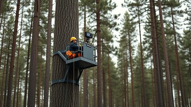 Hass Remote Tree Climbing System: Efficient Limb Management for Tall Pines