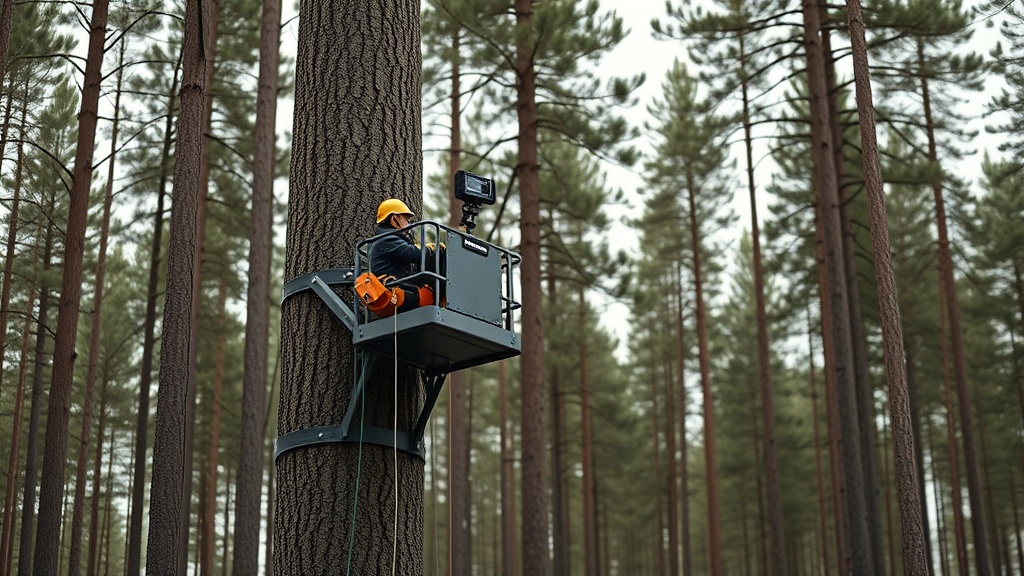 Hass Remote Tree Climbing System: Efficient Limb Management for Tall Pines