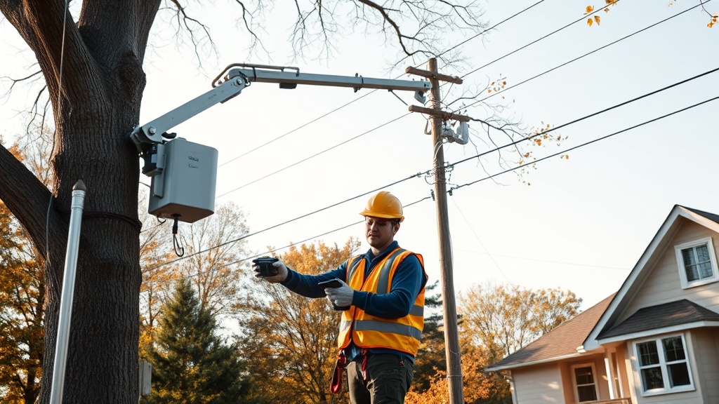 Hass Remote Tree Climbing System: Removing Branches Near Power Lines Safely