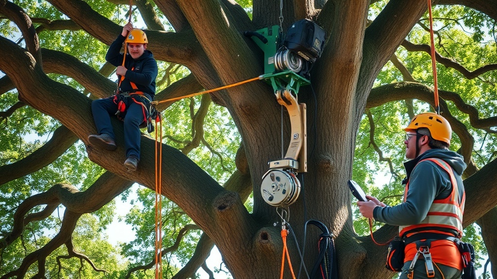 Hass Remote Tree Climbing System for Oak Tree Removal: Specialized Techniques