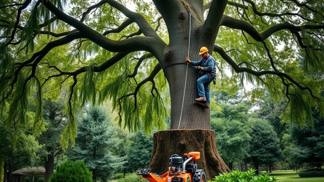 Hass Remote Tree Climbing System: Stump Grinding After Tree Removal
