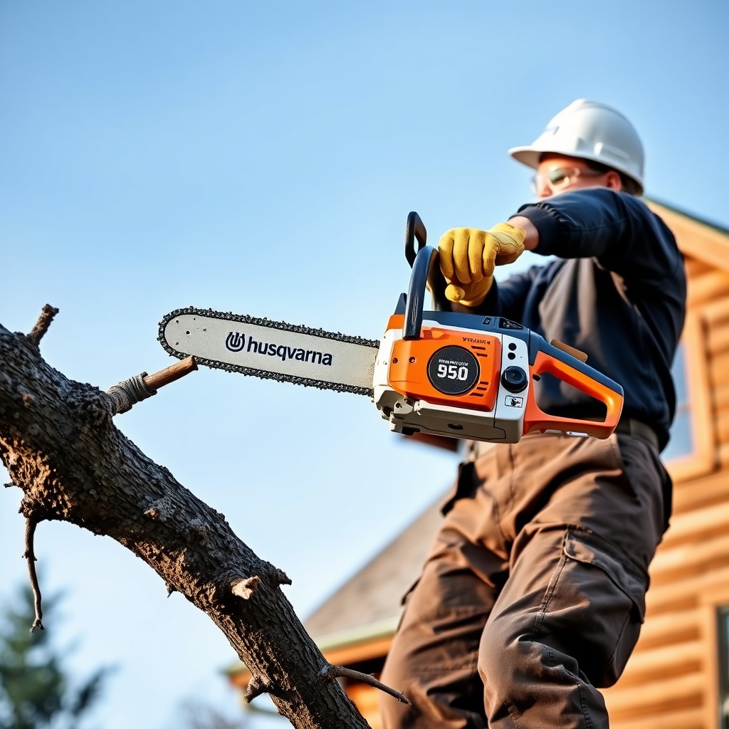 A person wearing a hard hat