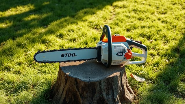 Stihl MS 251 Stump Grinding Tips for Small Stumps