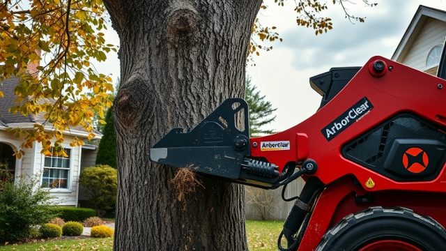 ArborClear Tree Shear Attachment: Ash Tree Removal Techniques for Beetle-Infested Trees