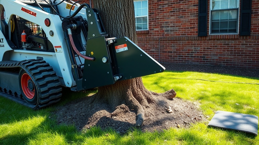 ArborClear Tree Shear Attachment: Safe Removal Techniques for Trees Near Foundations