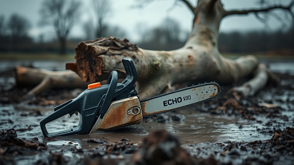 Echo CS-590: Emergency Willow Removal After Flood