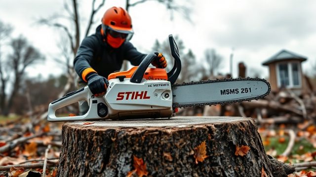 Stihl MS 251: Essential Safety Gear for Post-Storm Cleanup